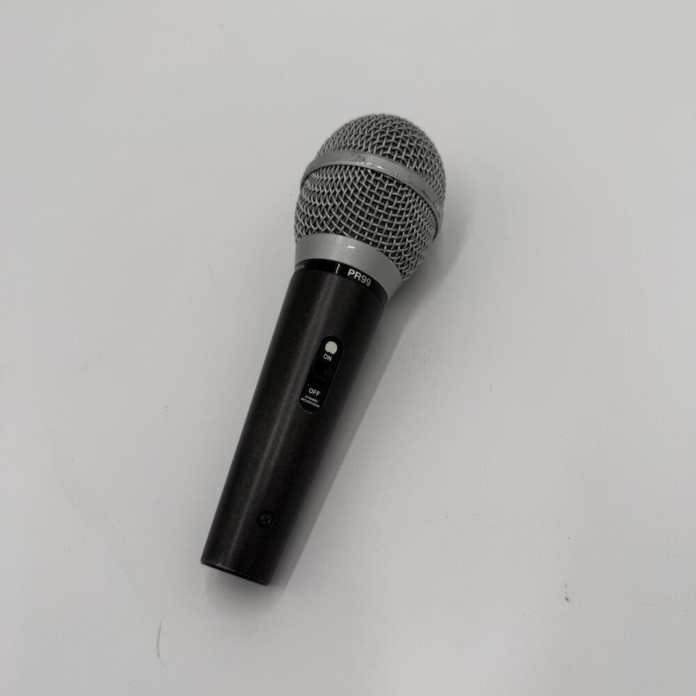Audio-Technica PR99 Dynamic Handheld Vocal Microphone XLR On/Off Switch Vintage